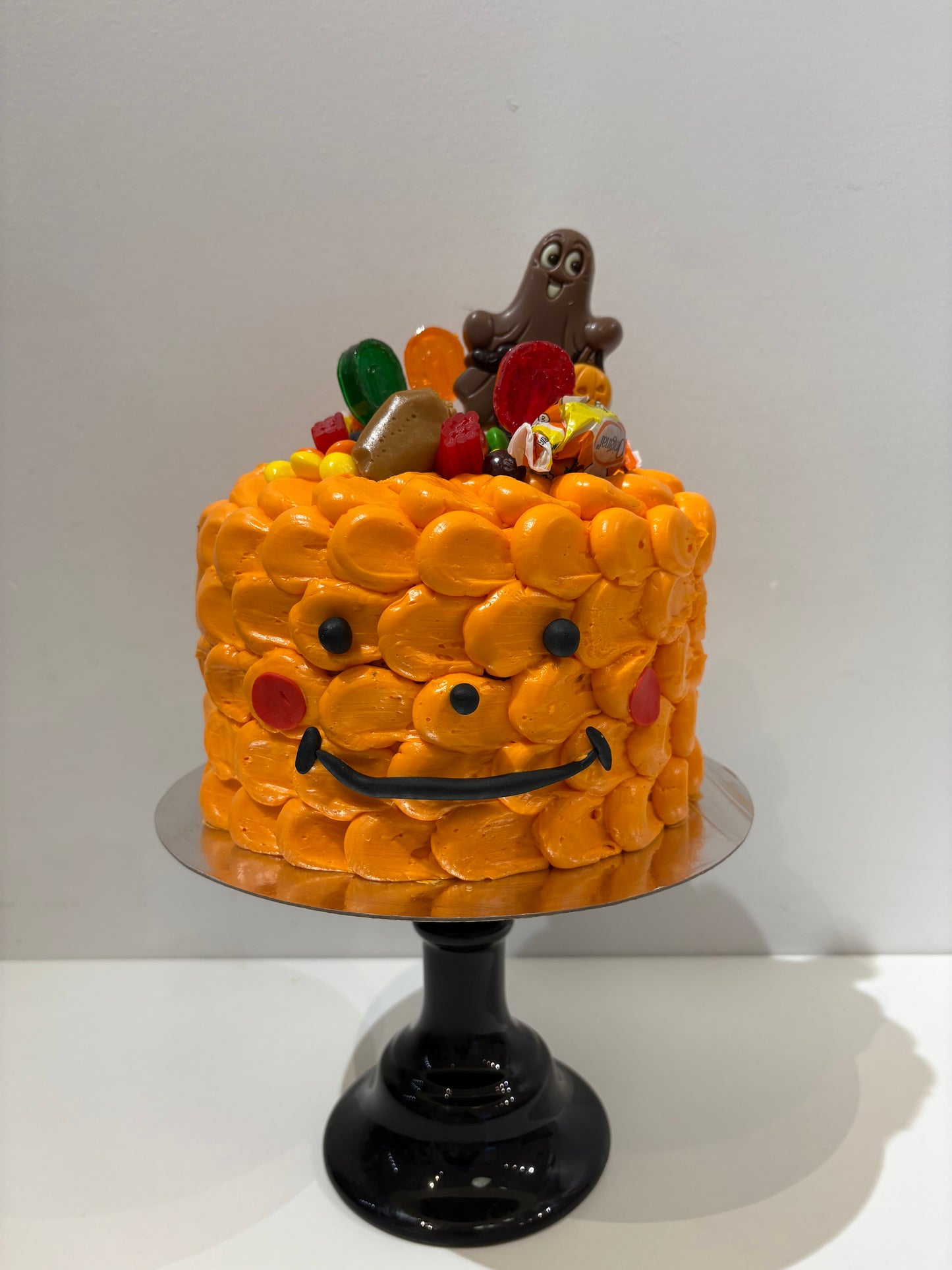 1-1. Halloween cake : Happy Boo cake