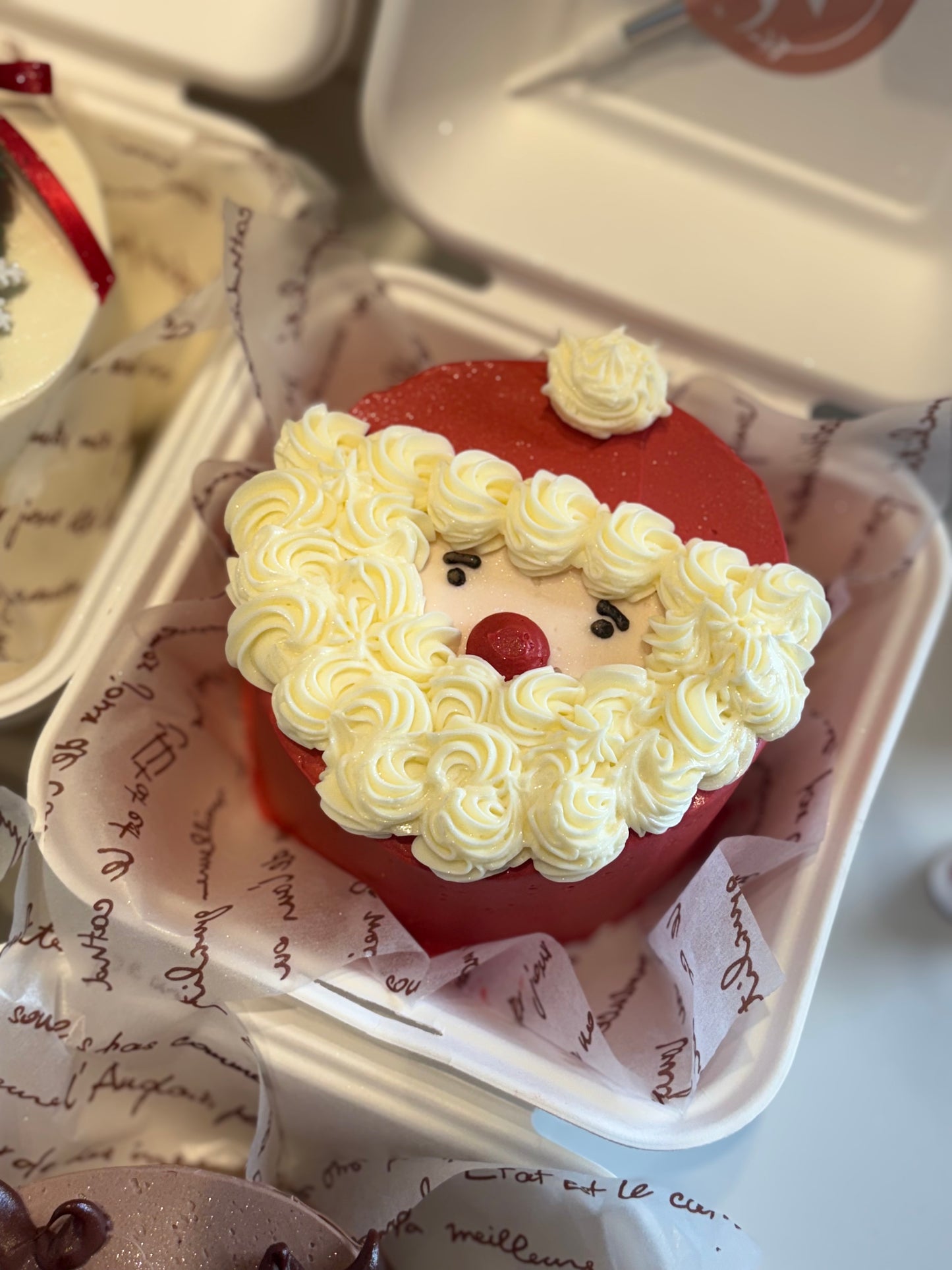 2-1. Holiday Bento cake decorating class