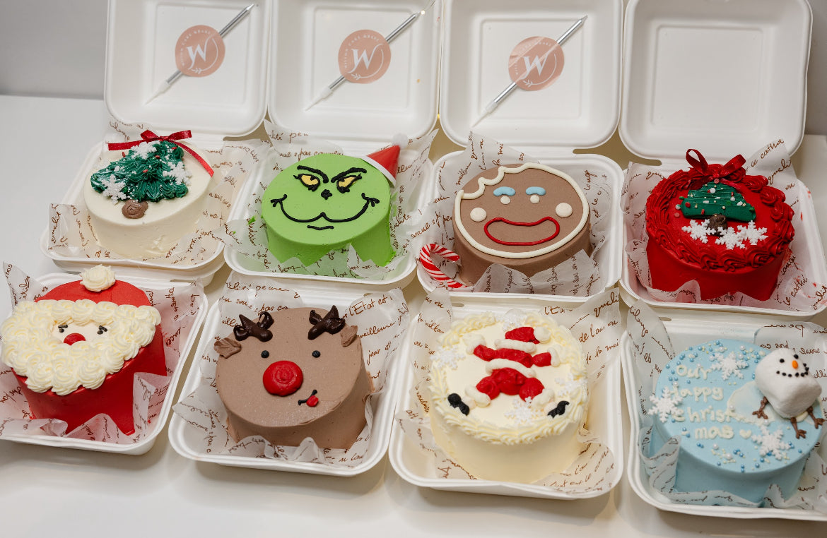 1–9. Holiday Bento cake