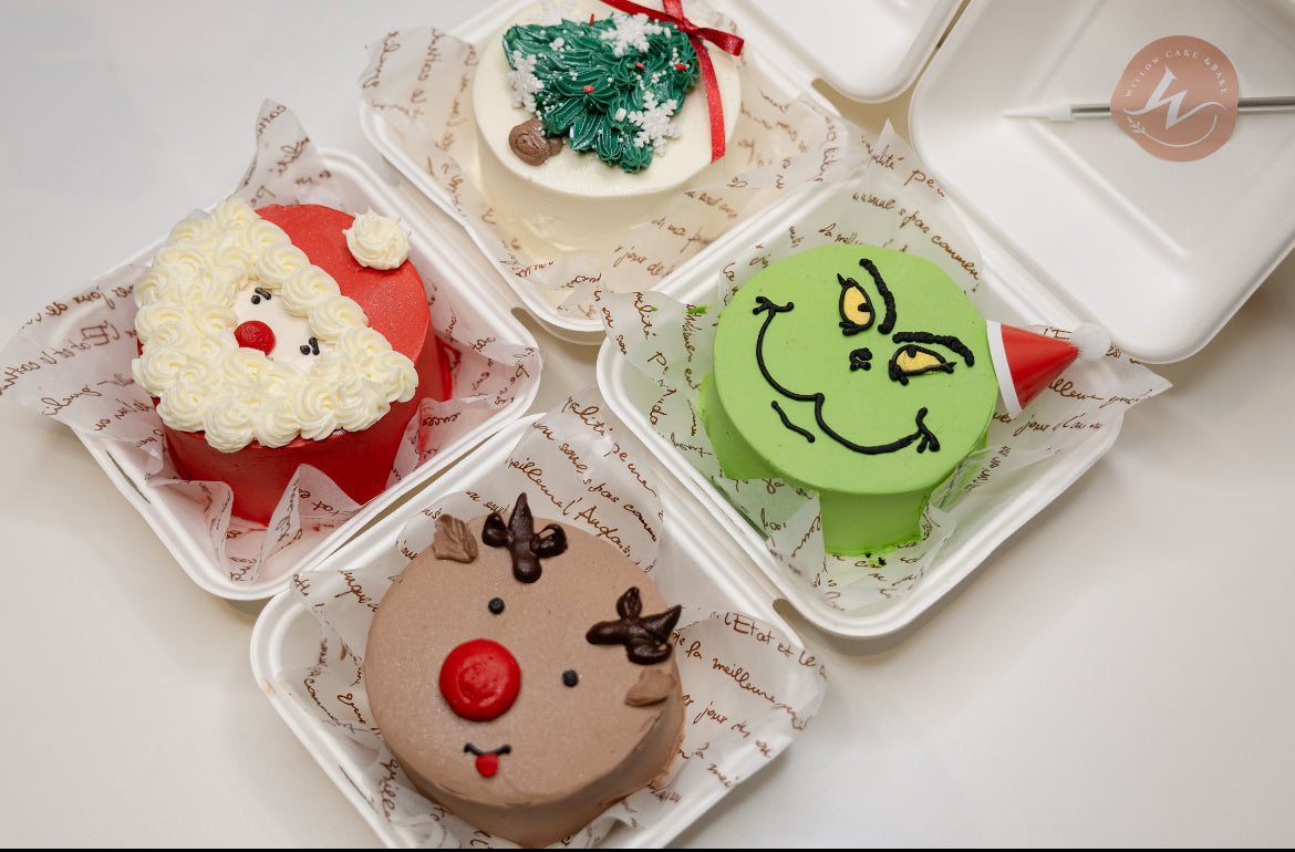 Holiday Bento cake decorating class