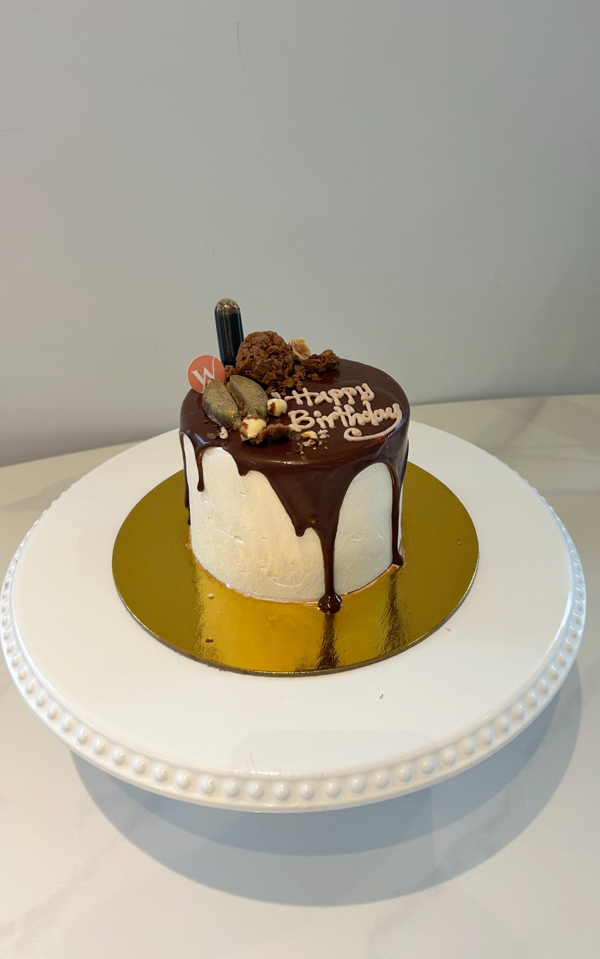 6-inch Hazelnut Caffe Mocha cake