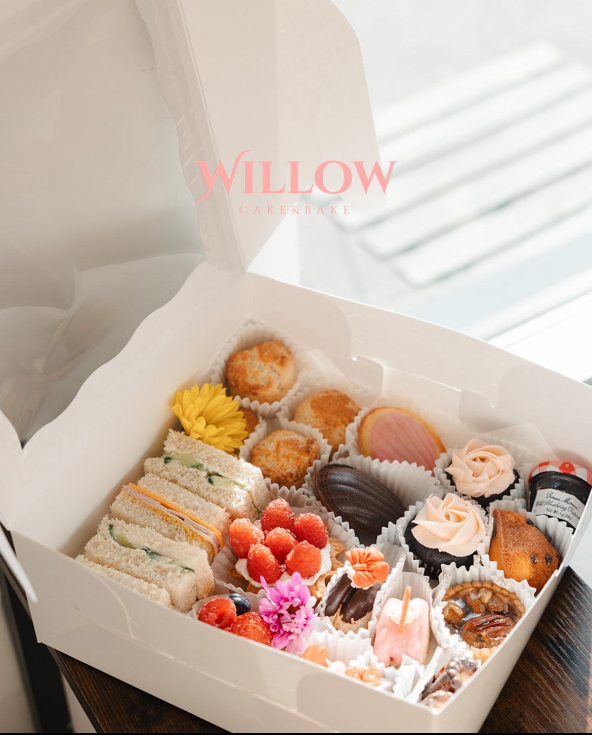 Afternoon Tea To-Go Box (for Two)