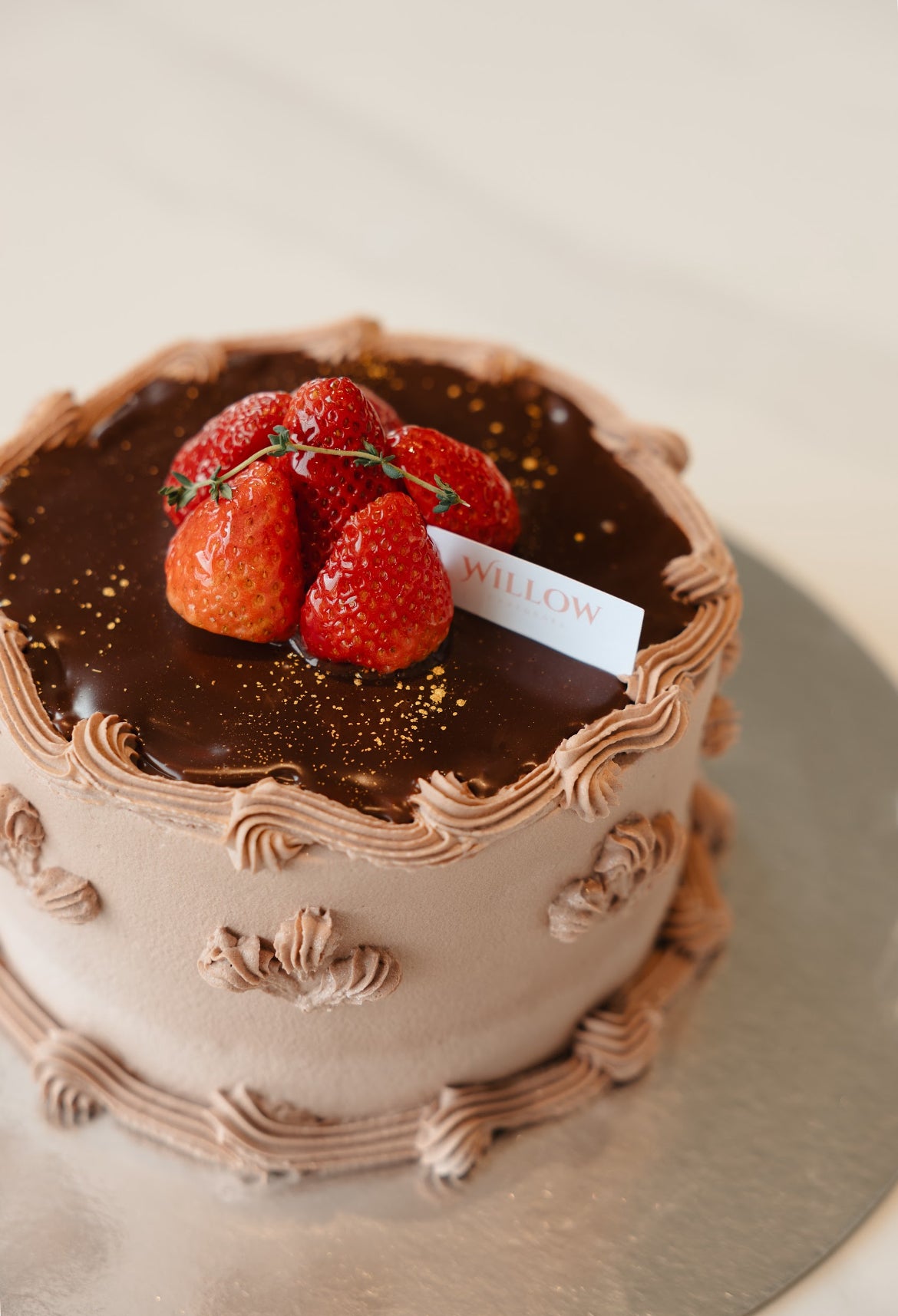 6-inch Choco Strawberry Cake