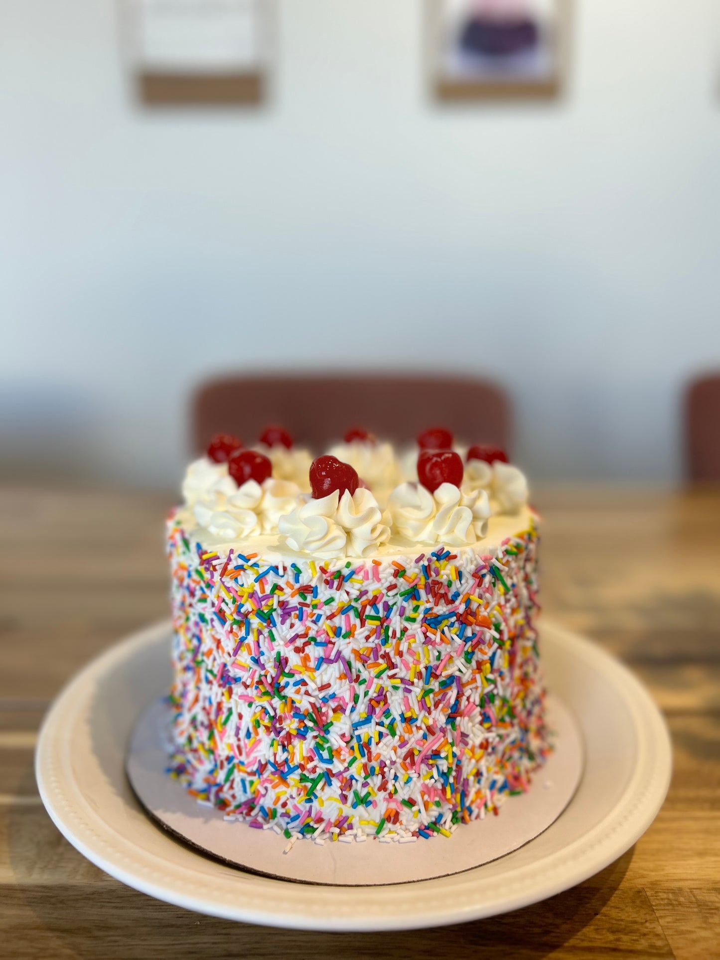 6-inch Funfetti Vanilla cake