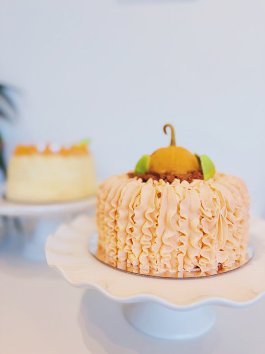 1-2. Thanksgiving : 6-inch Pumpkin Spiced cream cheese cake