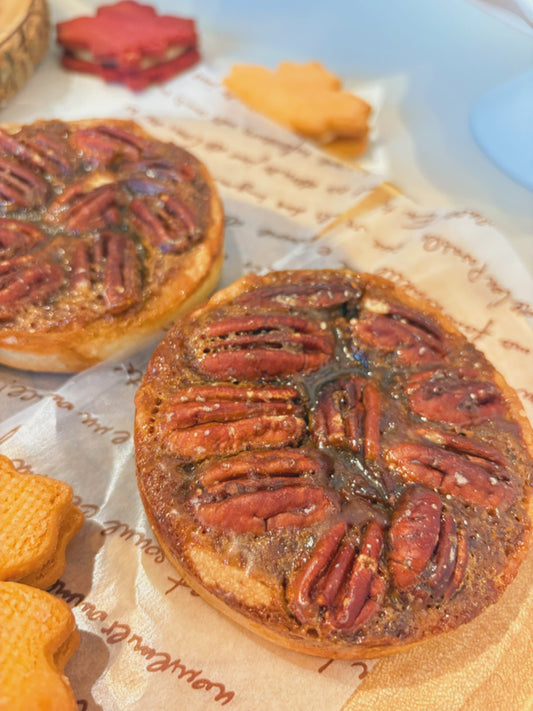 1-3. Thanksgiving: Maple pecan tart