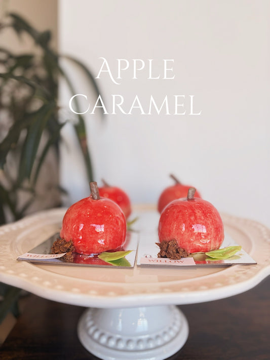 Apple Caramel Mousse Cake