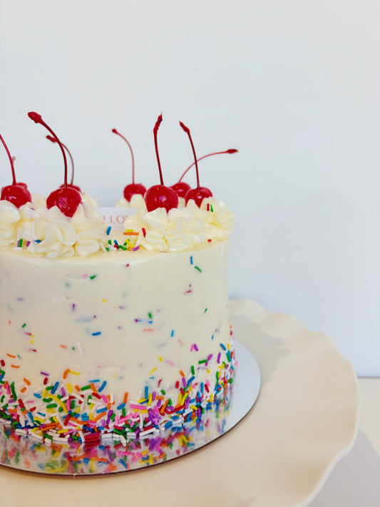 6-inch Funfetti Vanilla cake