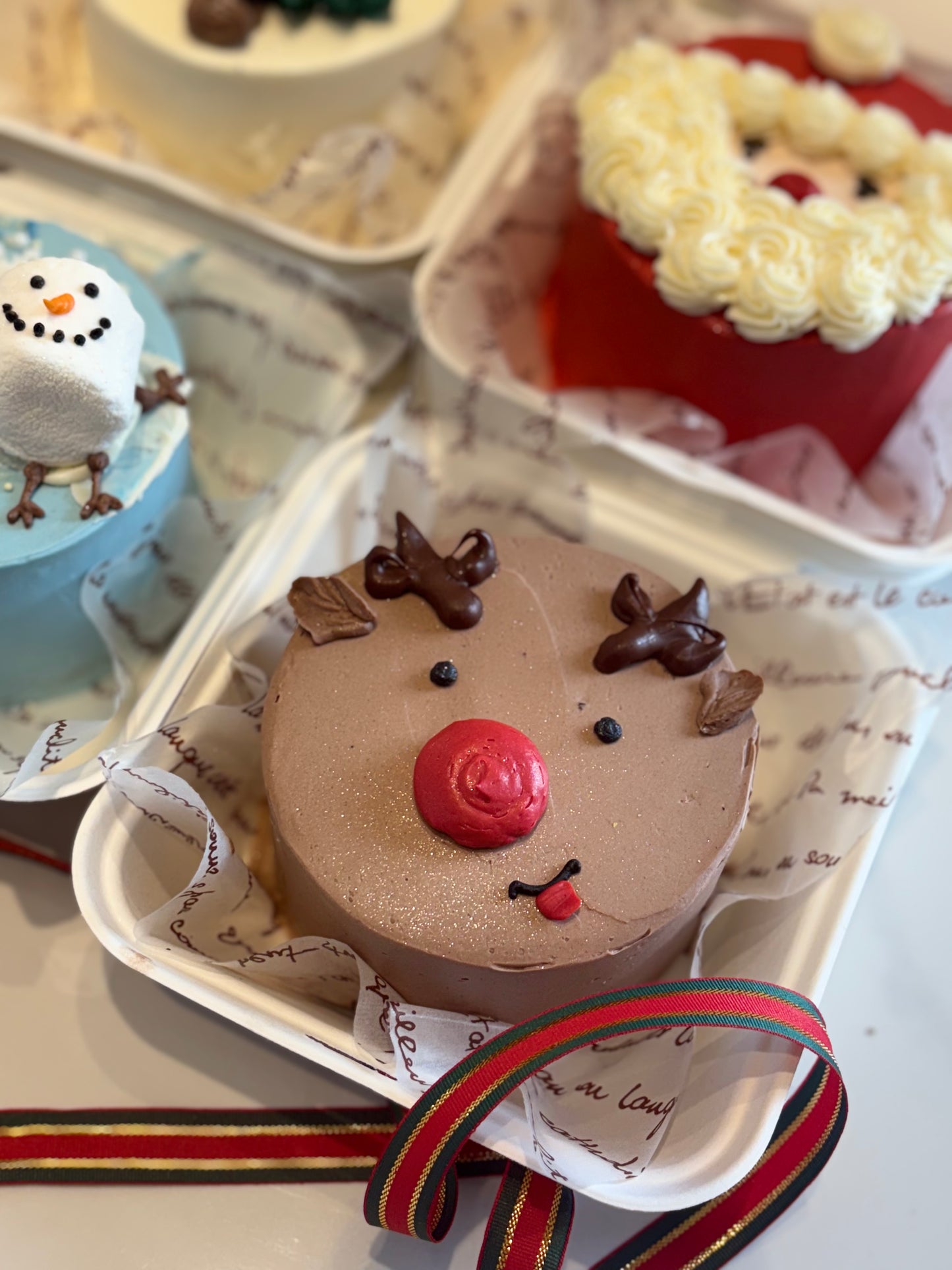 2-1. Holiday Bento cake decorating class