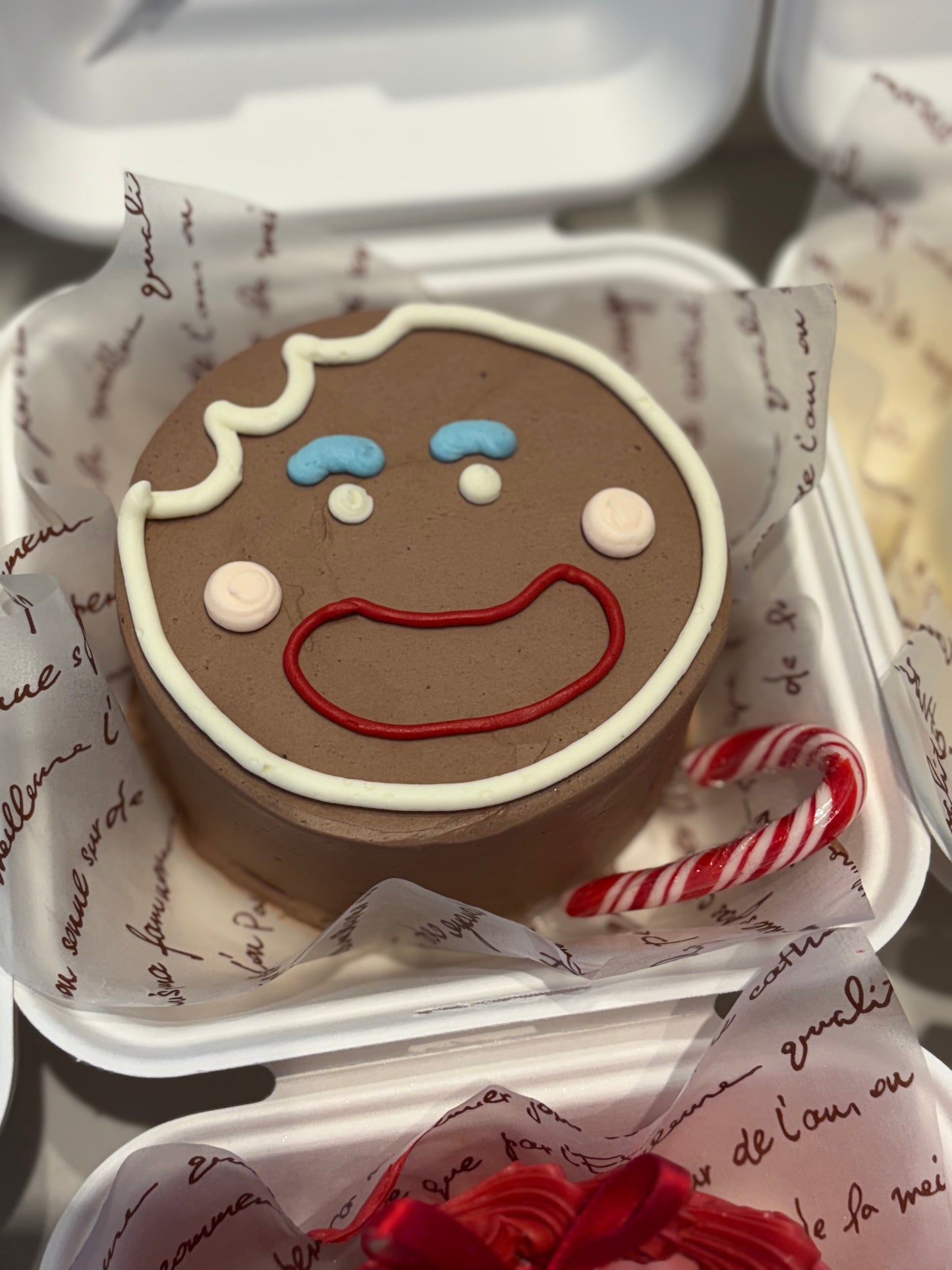 1-1. Holiday Bento cake