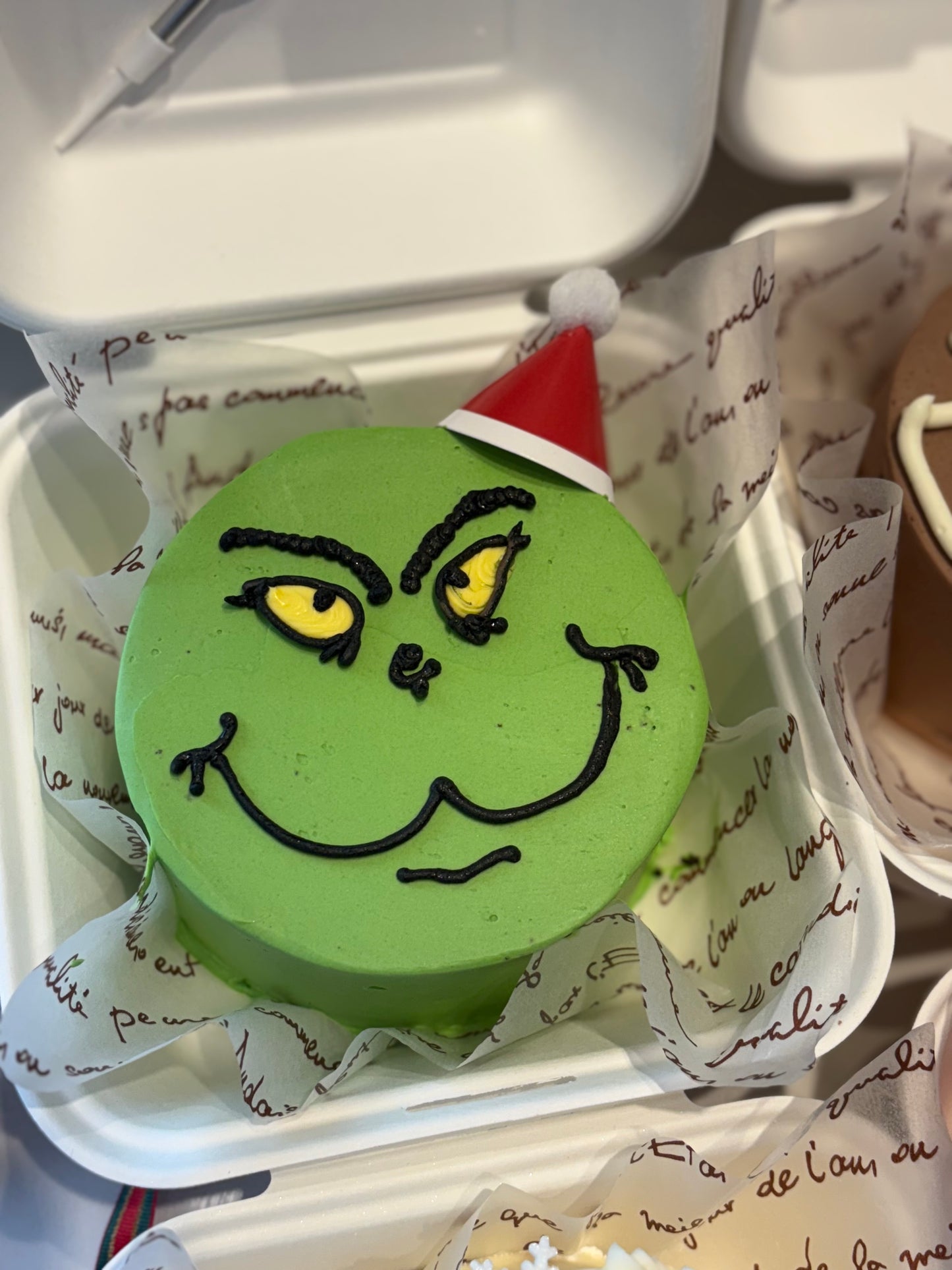 1-1. Holiday Bento cake