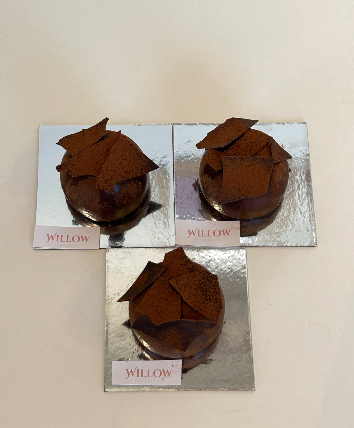 Dark Chocolate Tiramisu mousse cake