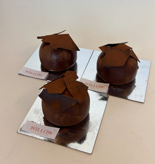 Dark Chocolate Tiramisu mousse cake