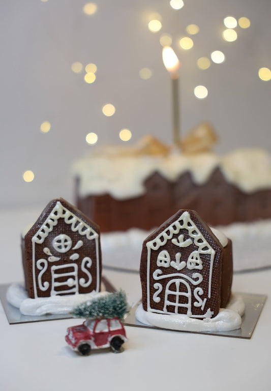 House Hazelnut mousse cake