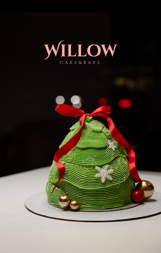 1-2. Red Velvet Tree cake