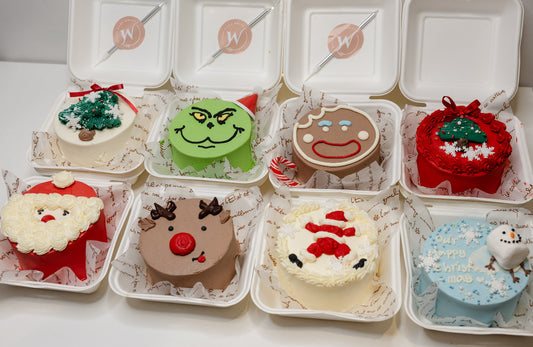 1–9. Holiday Bento cake