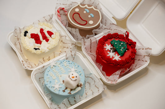 Holiday Bento cake decorating class