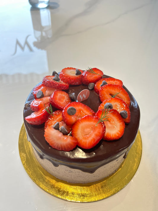 6“ Choco Choco Strawberry Cake