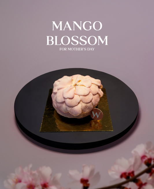 Mango Blossom mousse cake