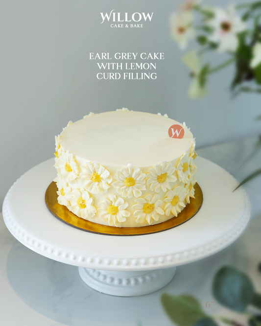 6-inch Earl Grey Cake with Lemon curd filling
