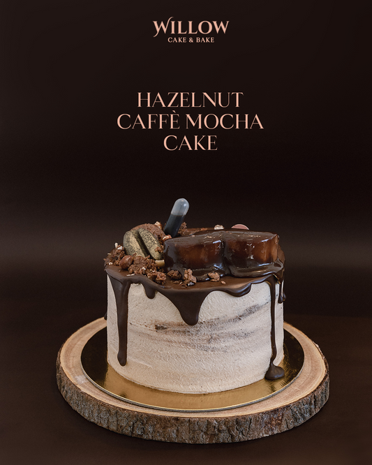 6-inch Hazelnut Caffe Mocha cake