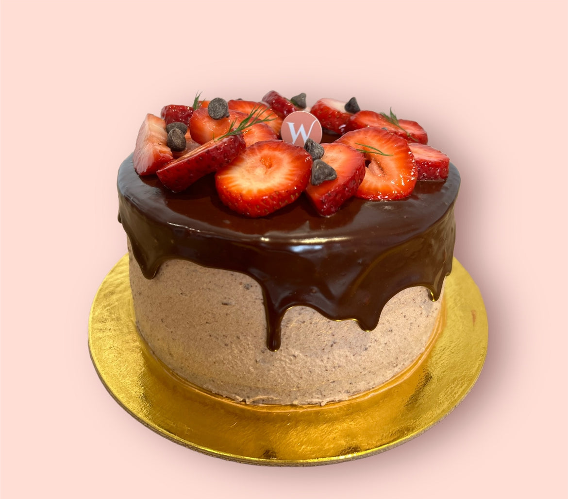 6-inch Choco Choco Strawberry Cake