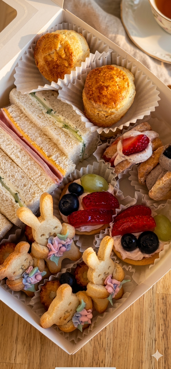 1-5. Afternoon tea to go box (NEW)