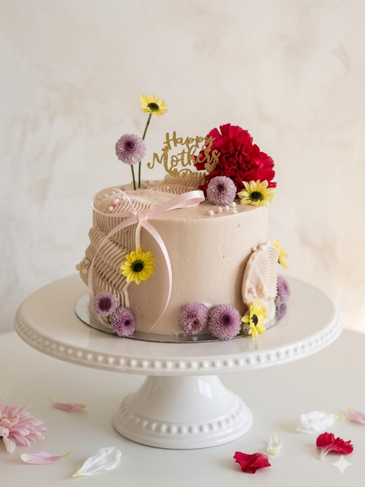 1-1. Mother’s Day cake : Blooming Love cake