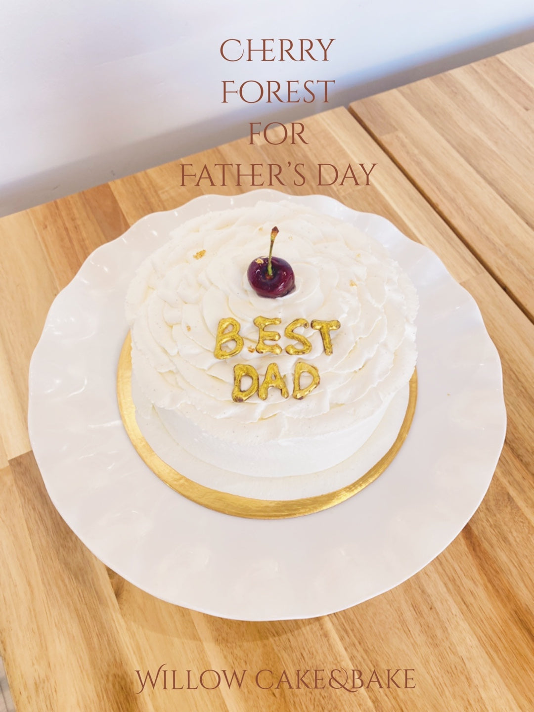 1-2. 6-inch Cherry Forest Cake