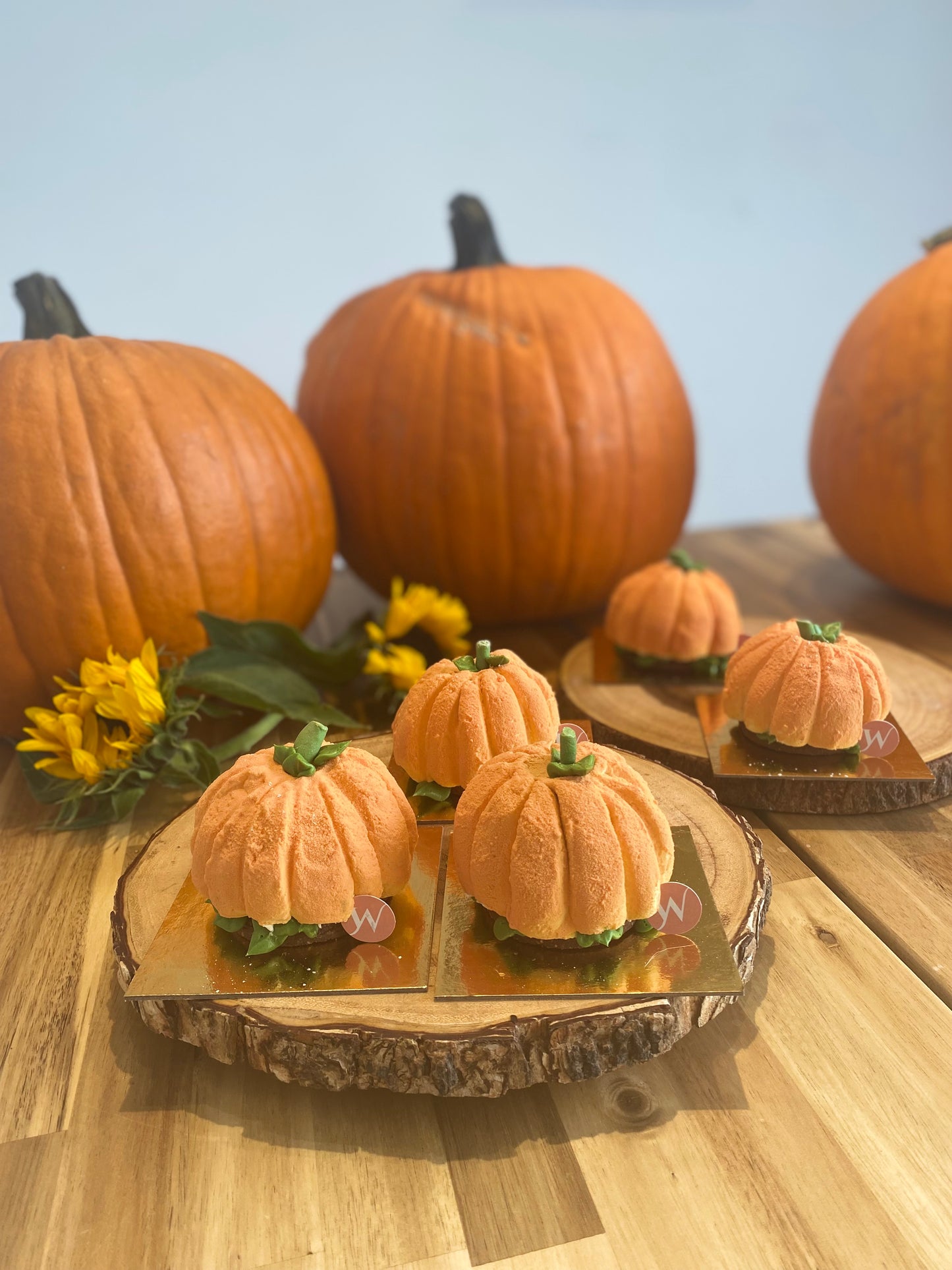 Pumpkin Spice Mousse cake