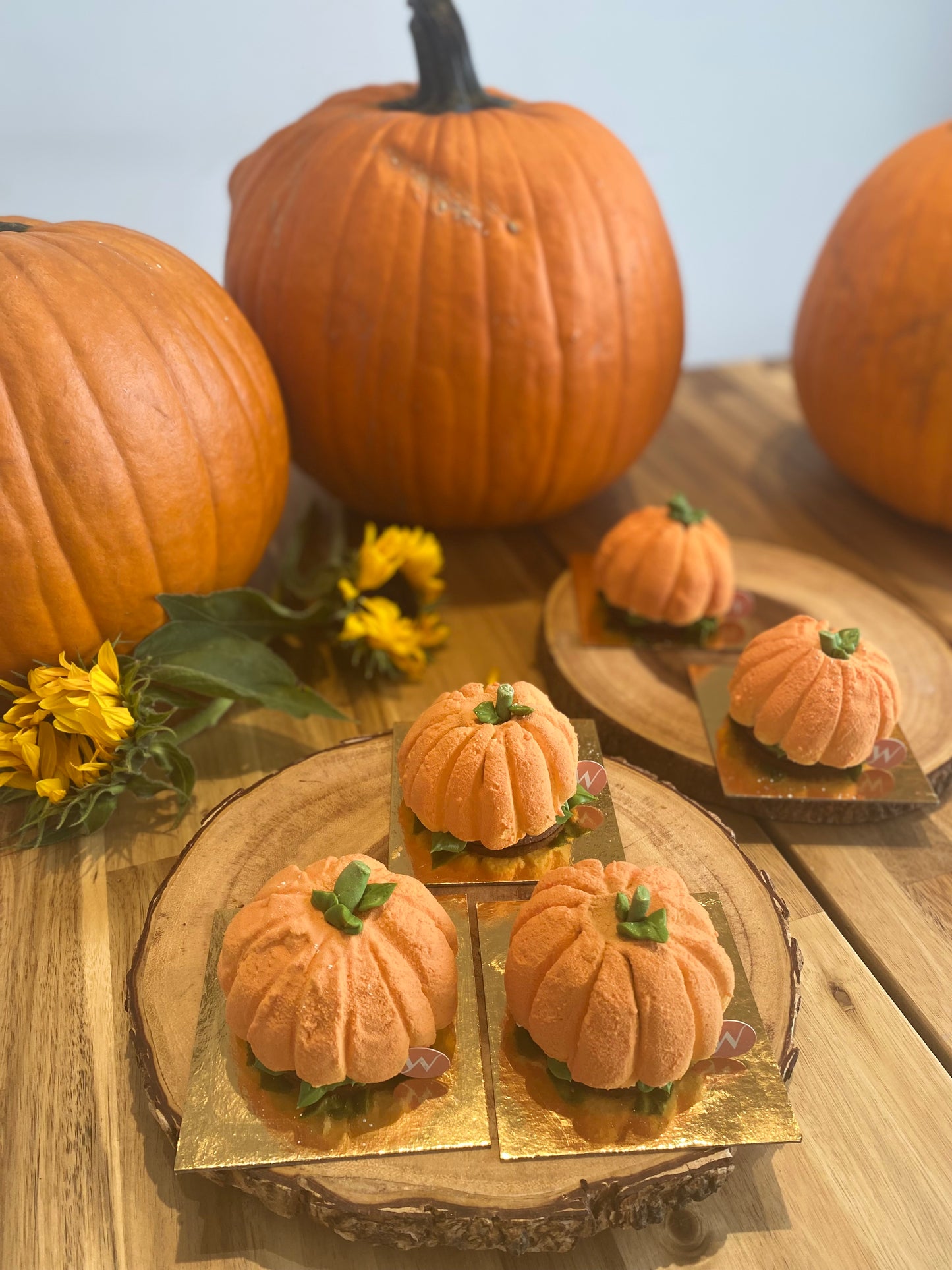 Pumpkin Spice Mousse cake