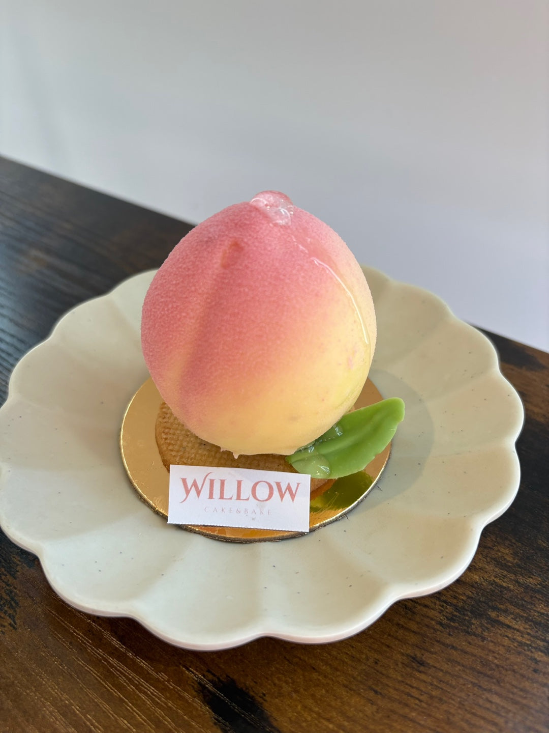 Peach Mousse cake