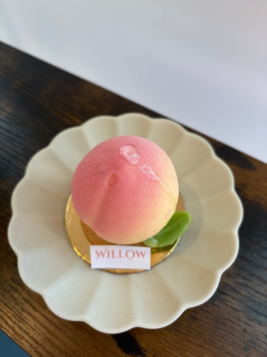 Peach Mousse cake