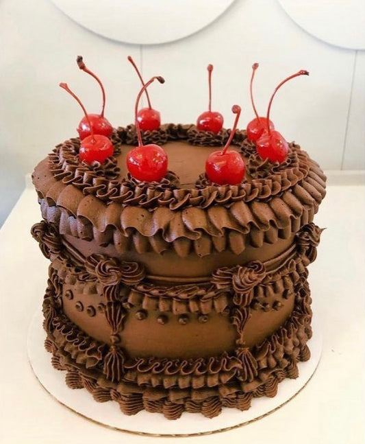 Vintage Chocolate cake